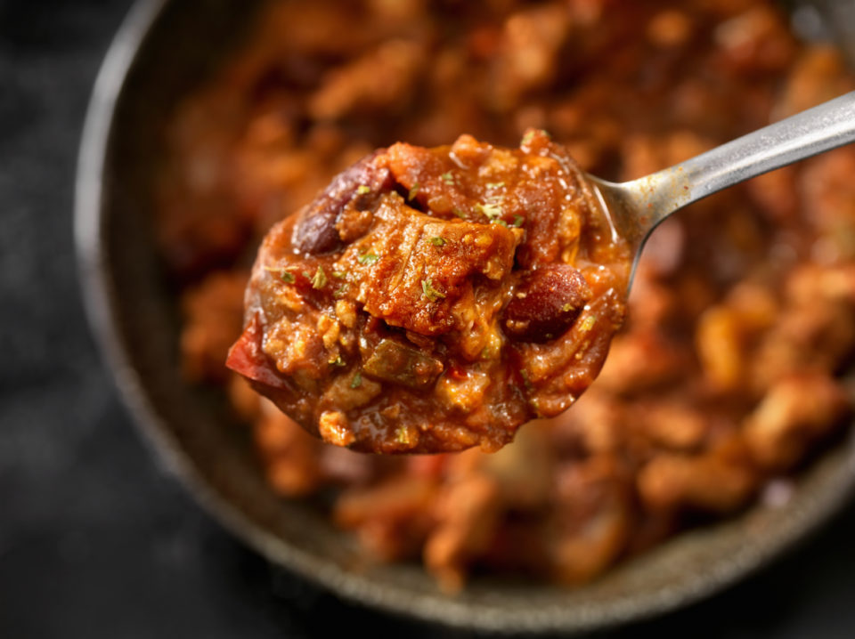 Chili with Red Kidney Beans