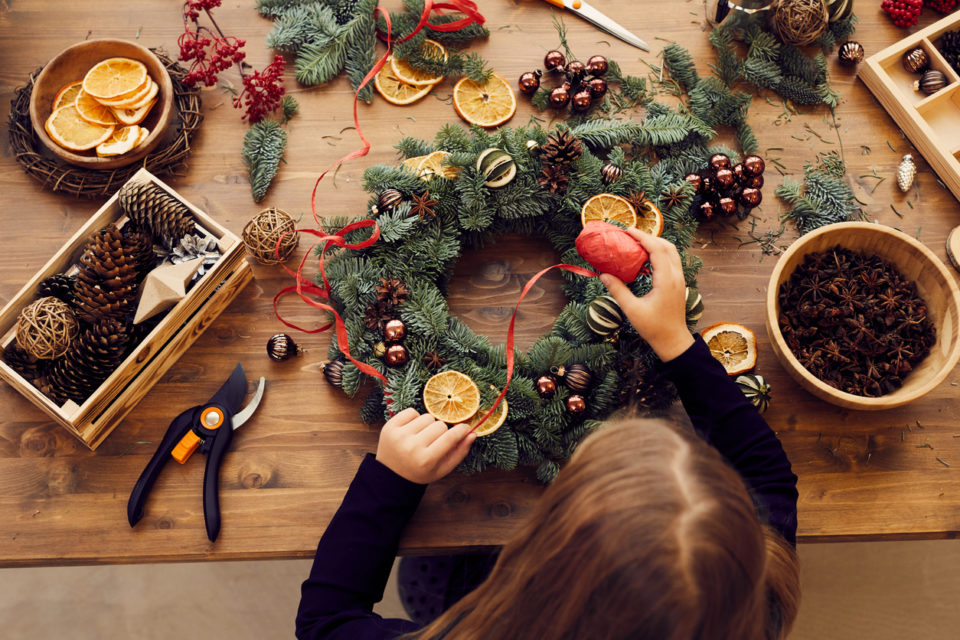 DIY Christmas wreathv